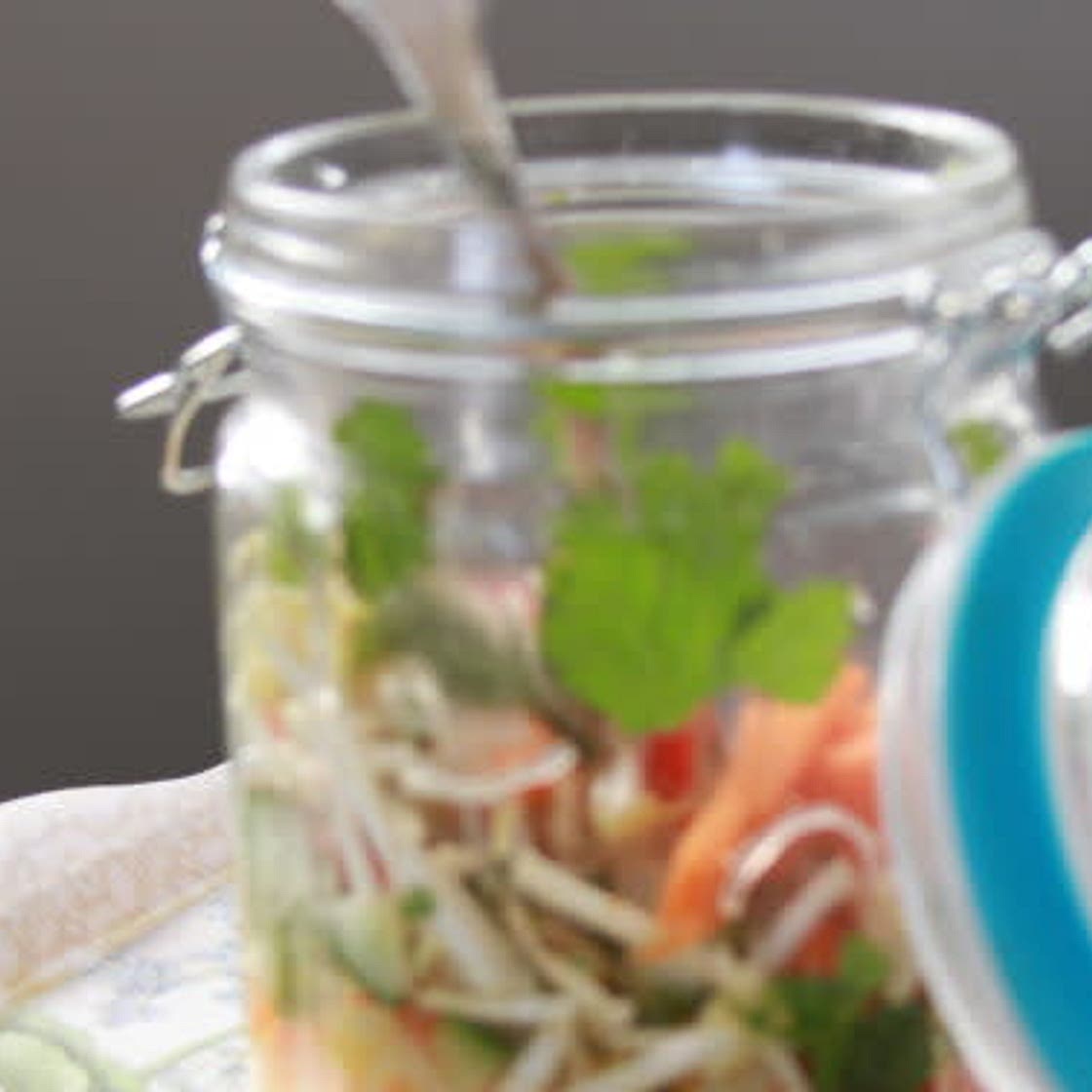 Prawn, Kelp Noodle Salad