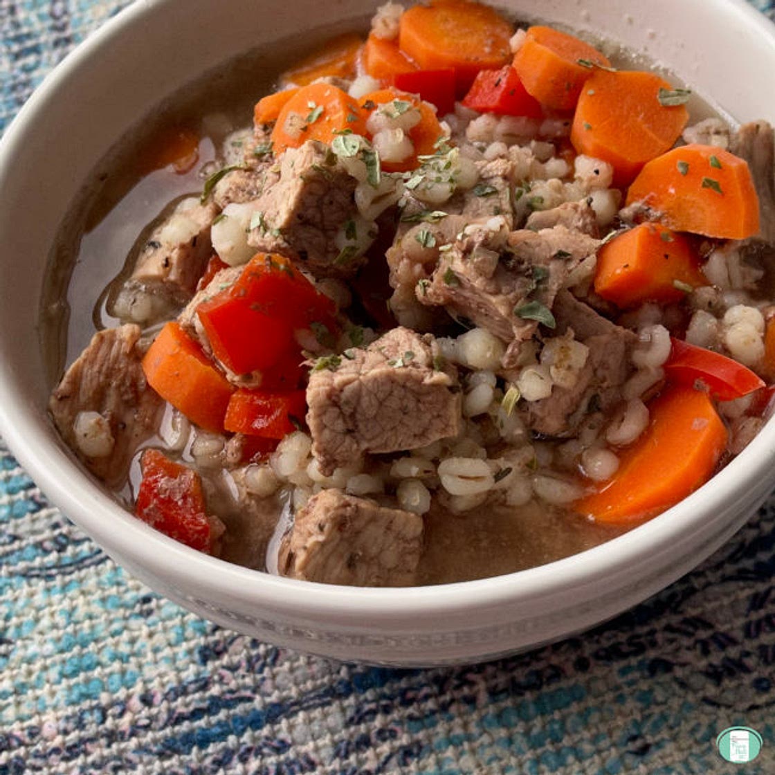 (Freezer Meals) Beef and Barley Stew