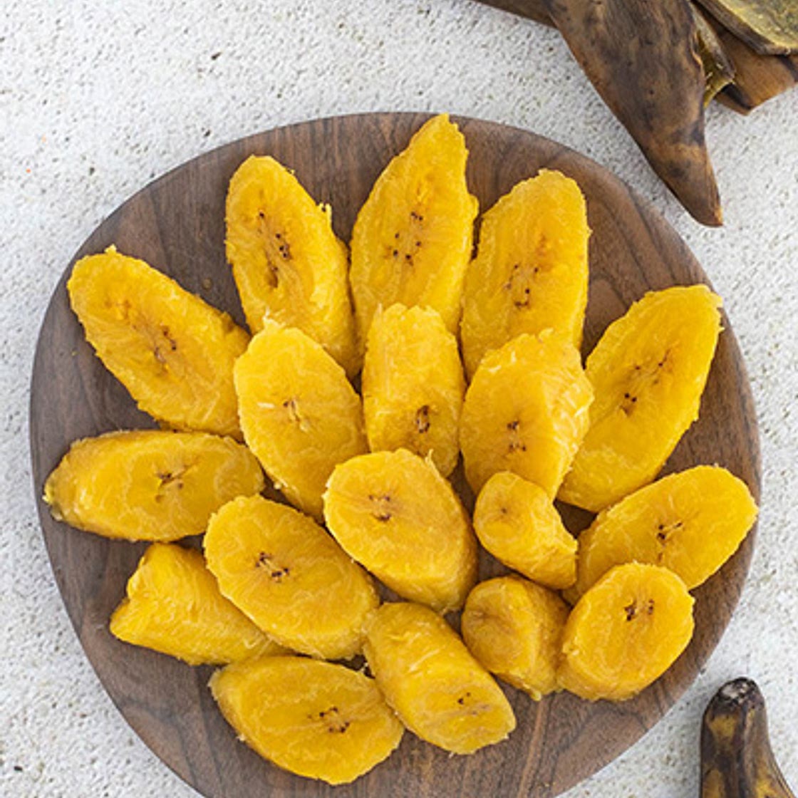 How to boil plantain