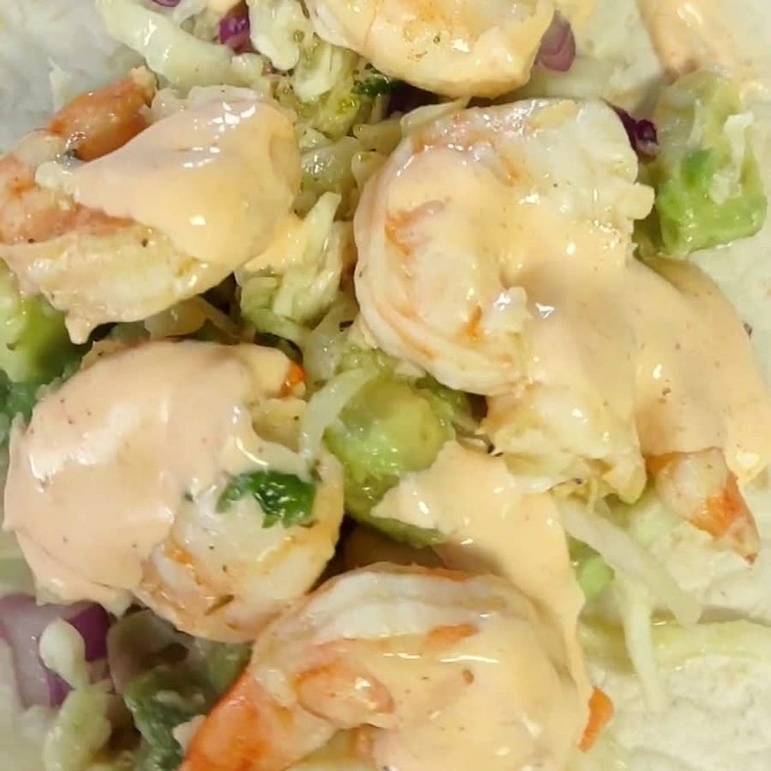 Cajun Cilantro-Lime Shrimp Tacos