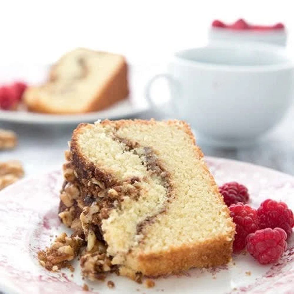 Keto Walnut Coffee Cake - All Day I Dream About Food