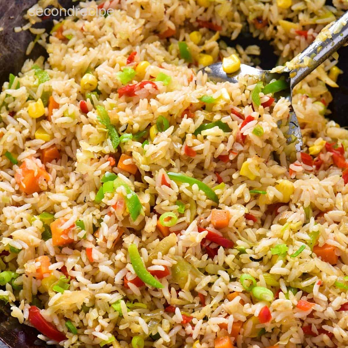 Vegetarian Fried rice | Veg fried rice recipe