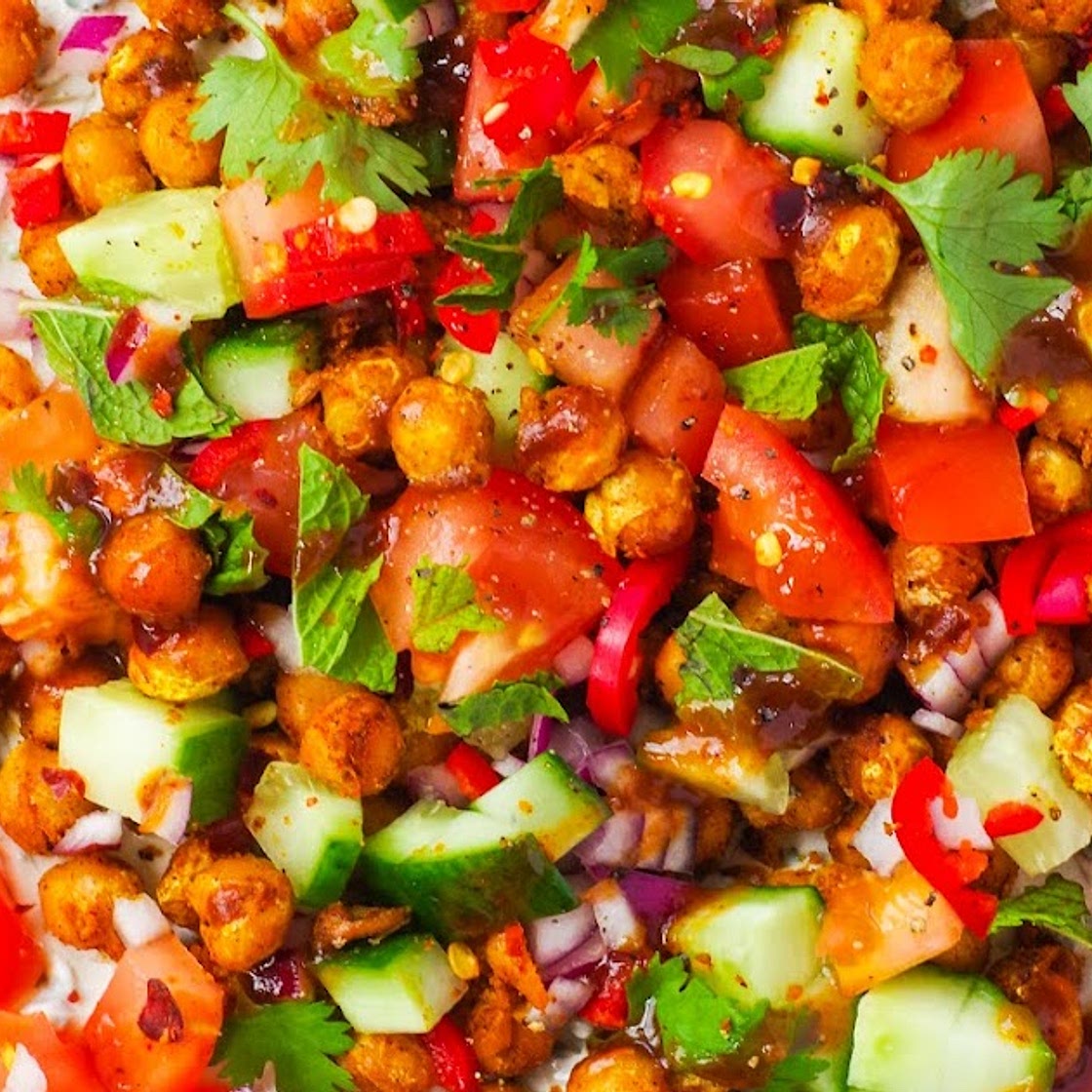 Turmeric Spiced Chickpea Naan
