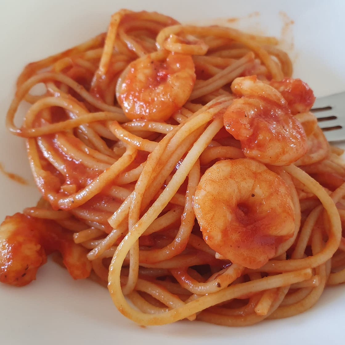 Spicy Shrimp Pasta
