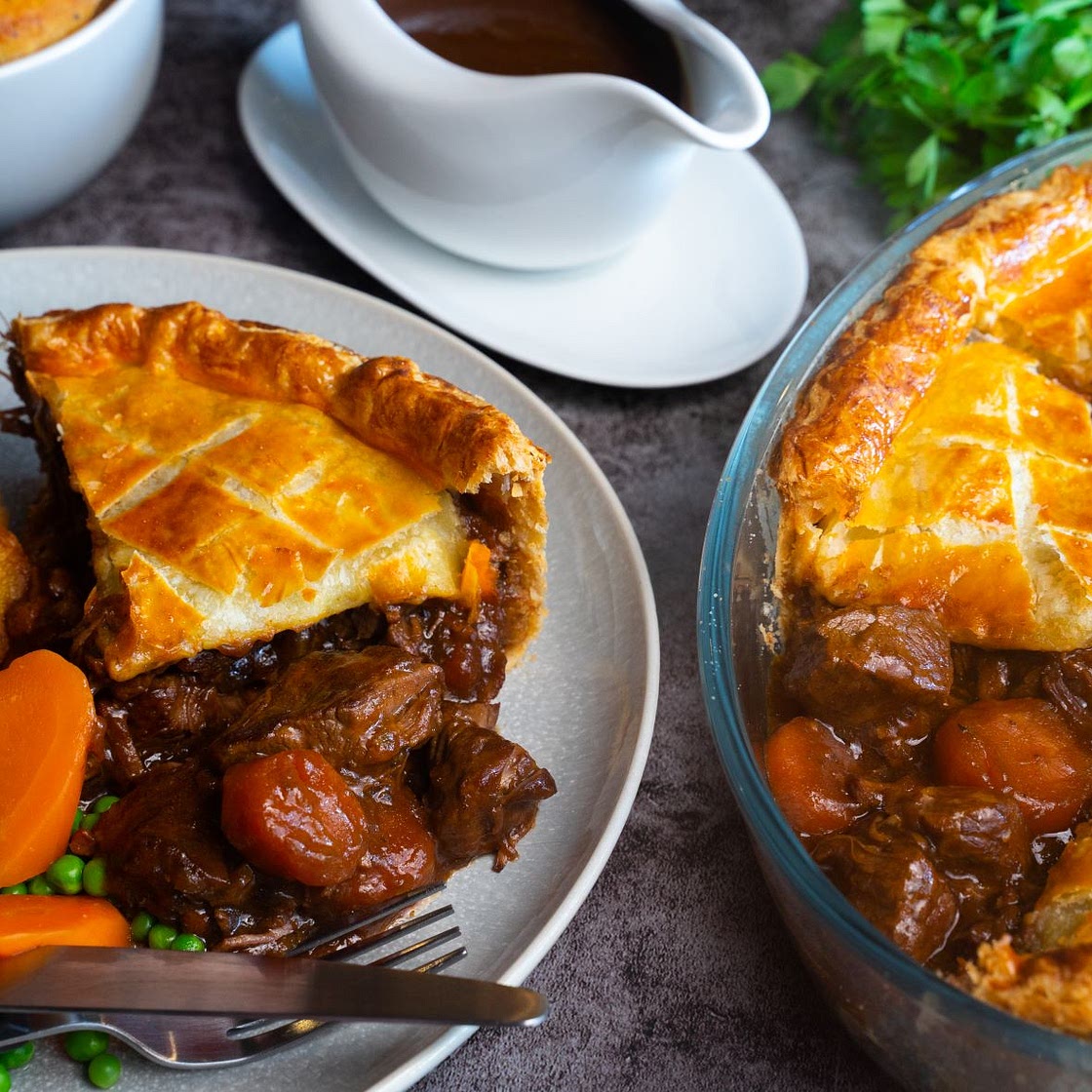 Puréety Steak & Ale Pie by Pureety