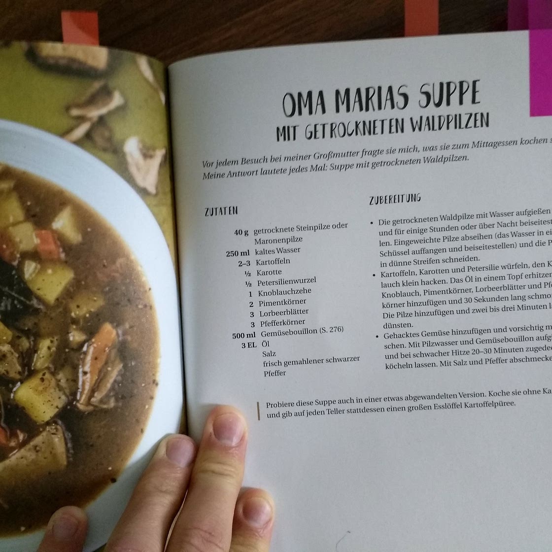 Getr Waldpilze Suppe