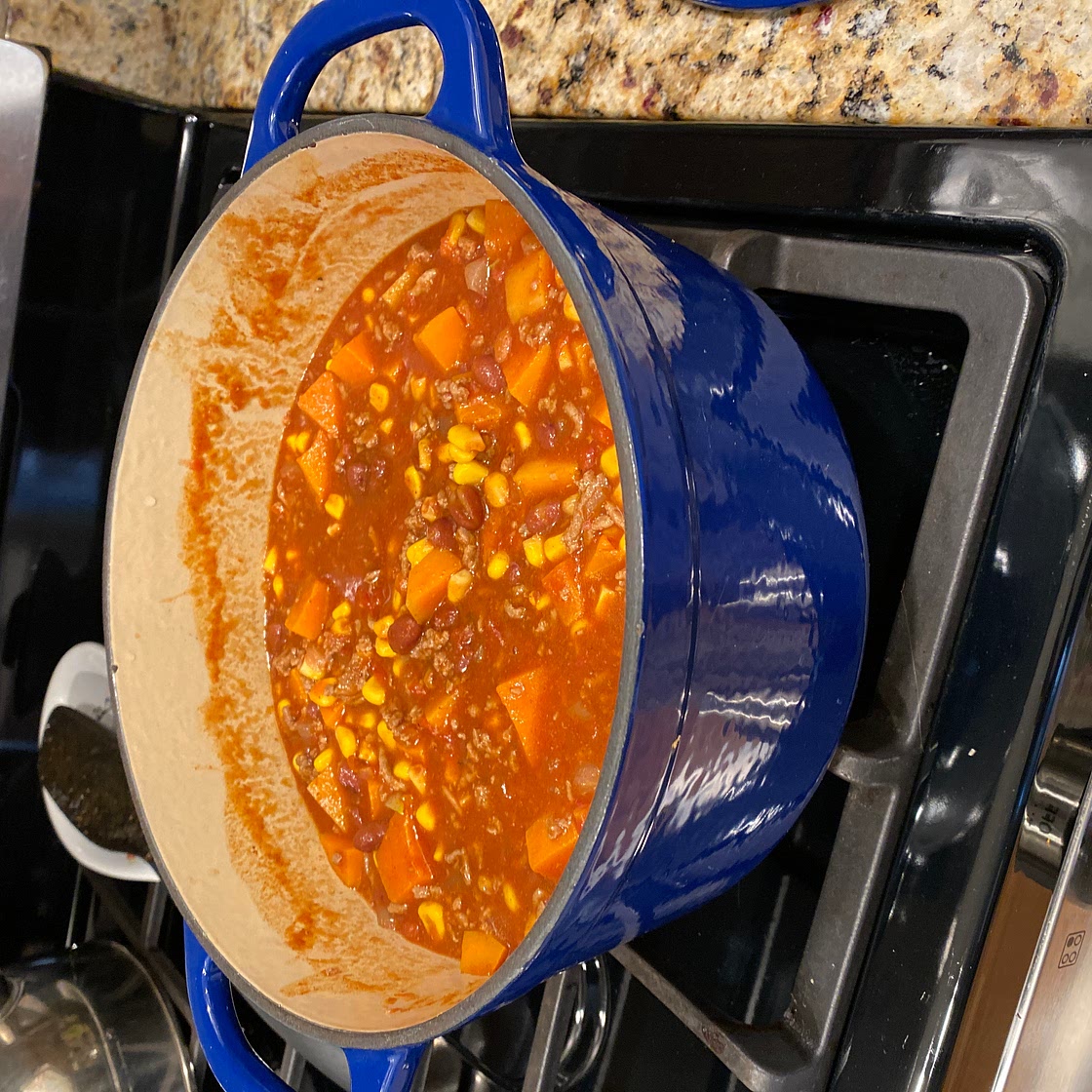 Butternut Squash and Turkey Chili
