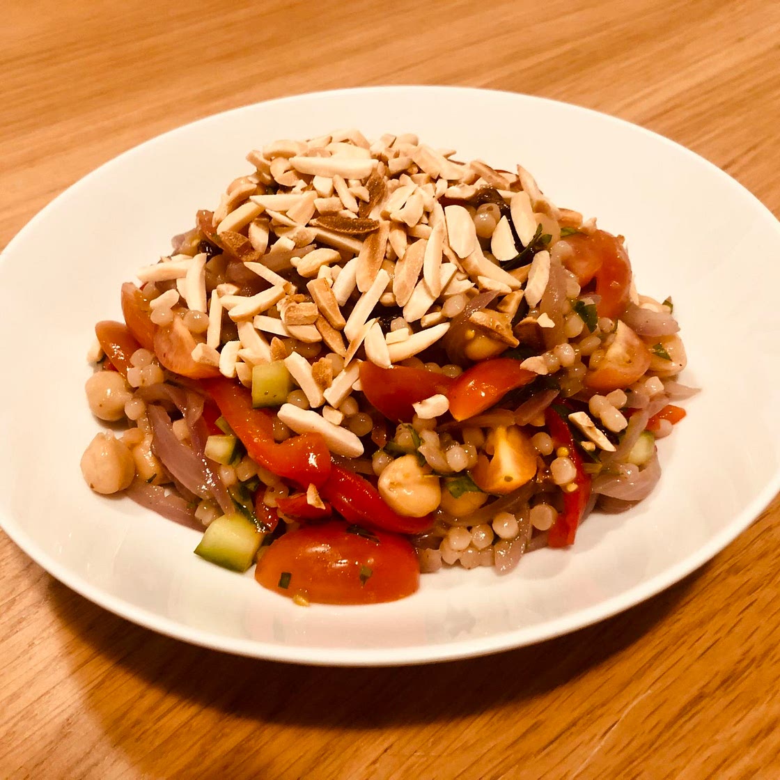 6. Pearl Couscous Salad
