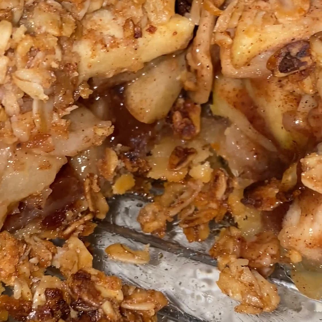 Apple Crumble Pie