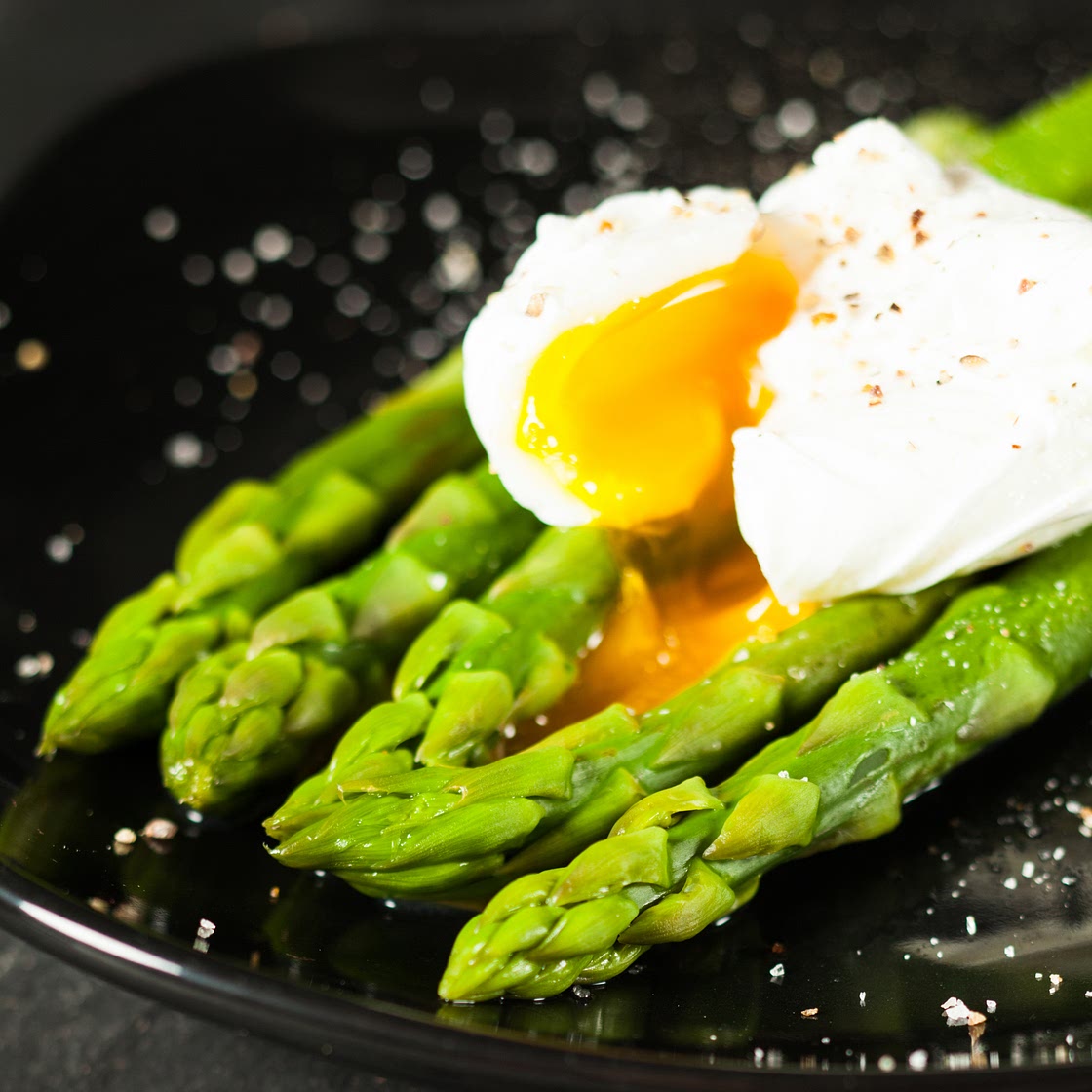 Poached eggs