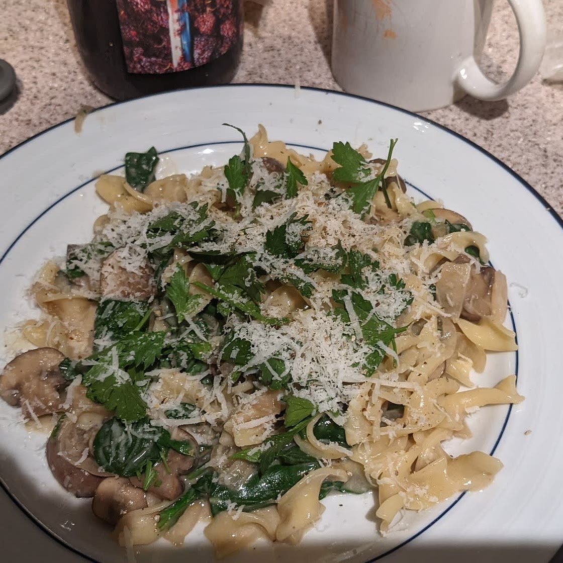 Mushroom Stroganoff (Vegetarian)