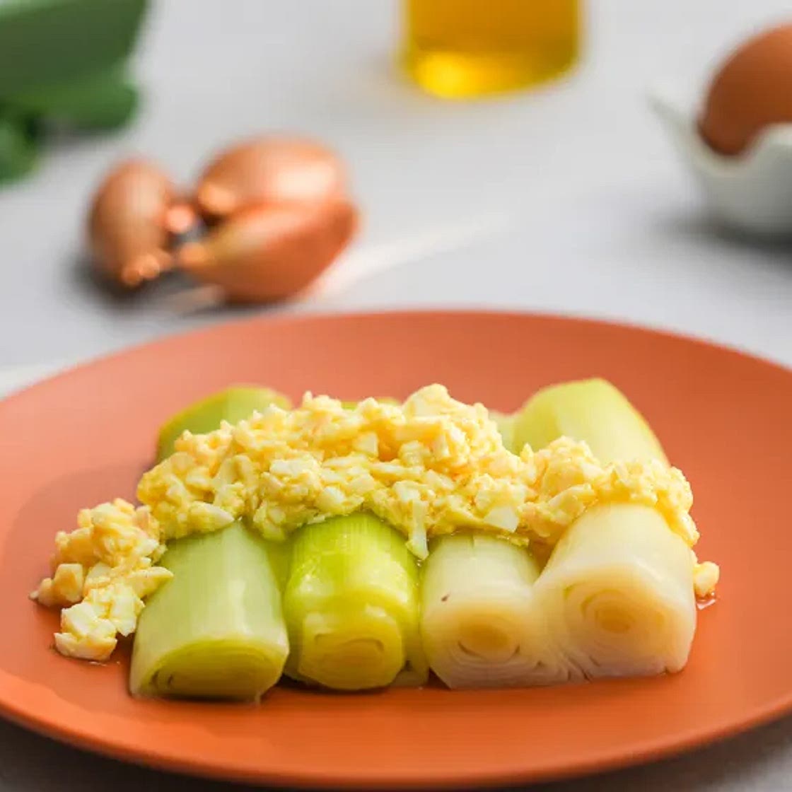 Poireaux à la vinaigrette