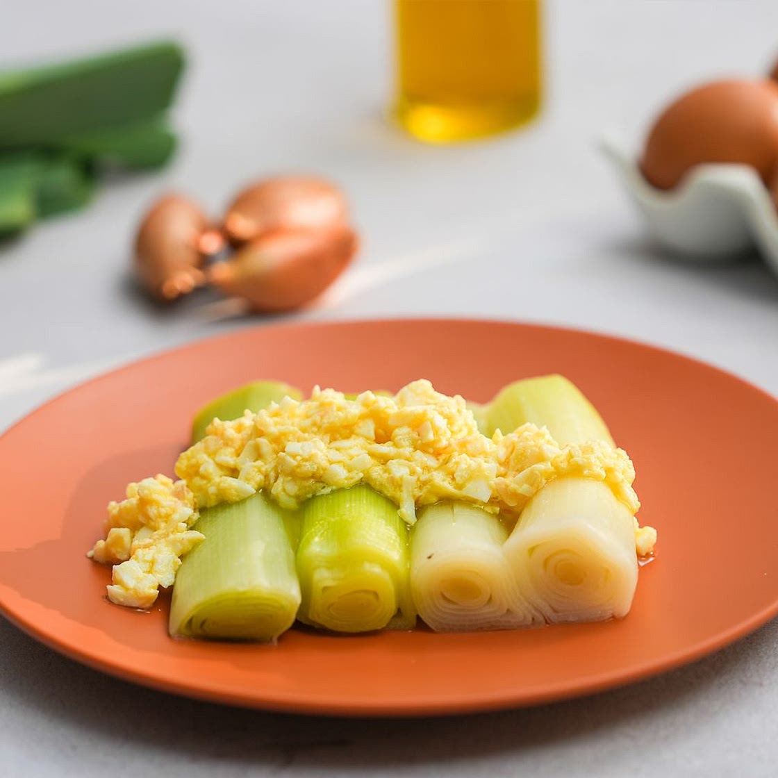 Poireaux à la vinaigrette