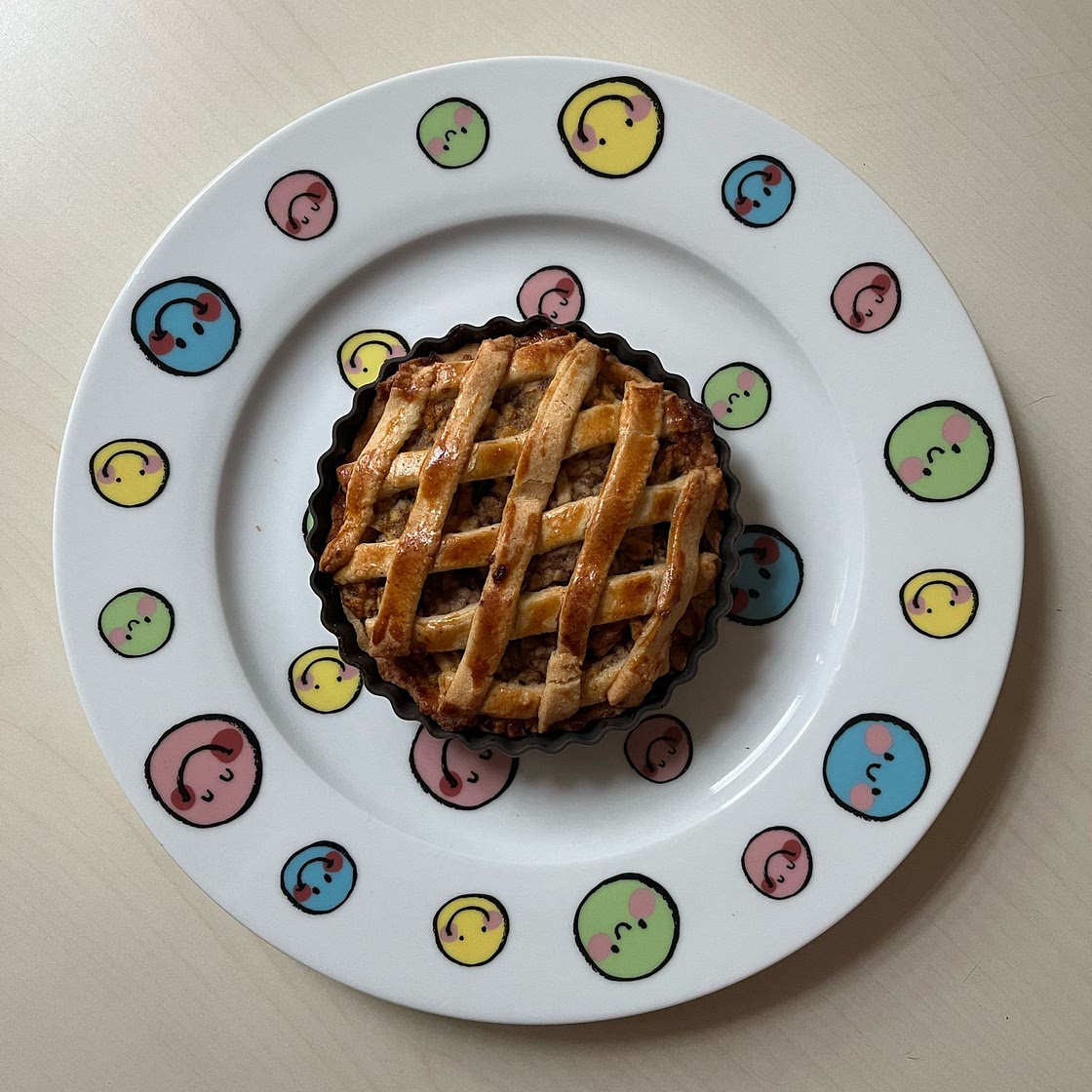 Apple Walnut Crostata