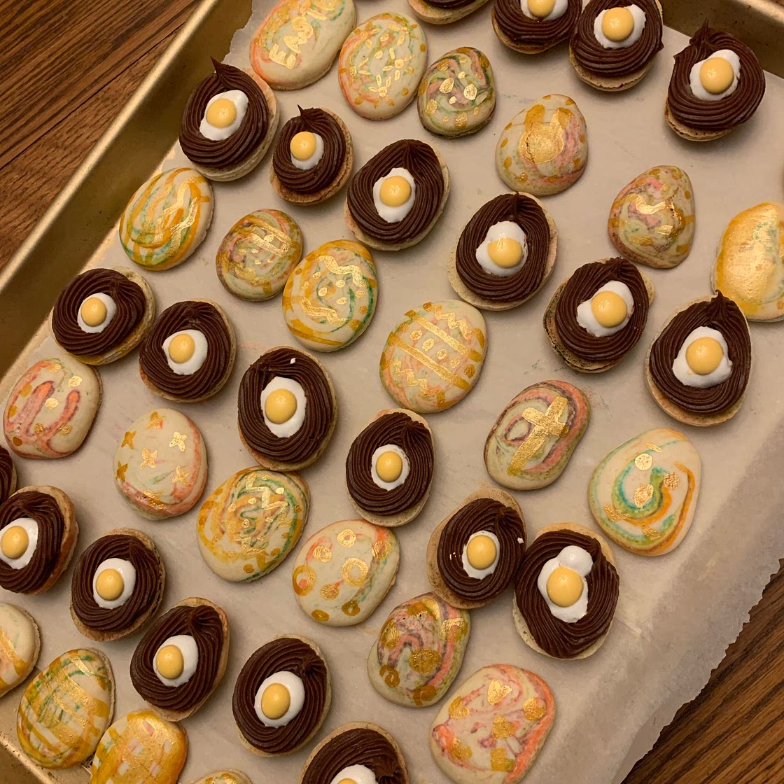 Robin’s Eggs Macarons