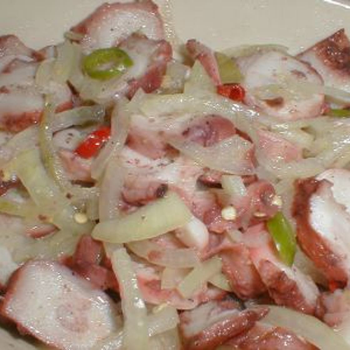 Octopus salad – salade ourite
