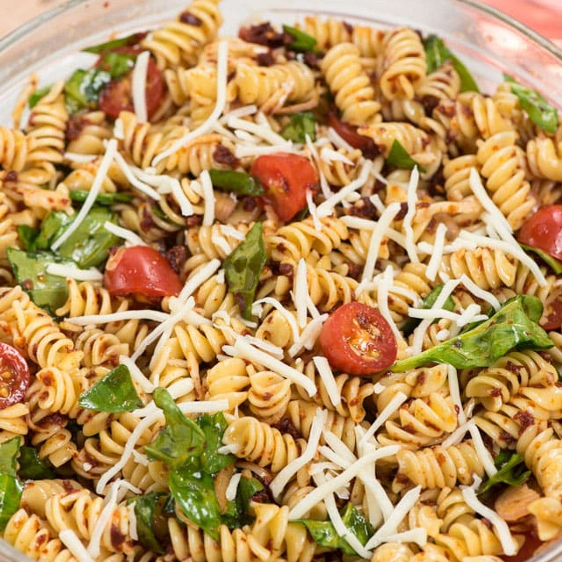 Spicy Italian Pasta Salad