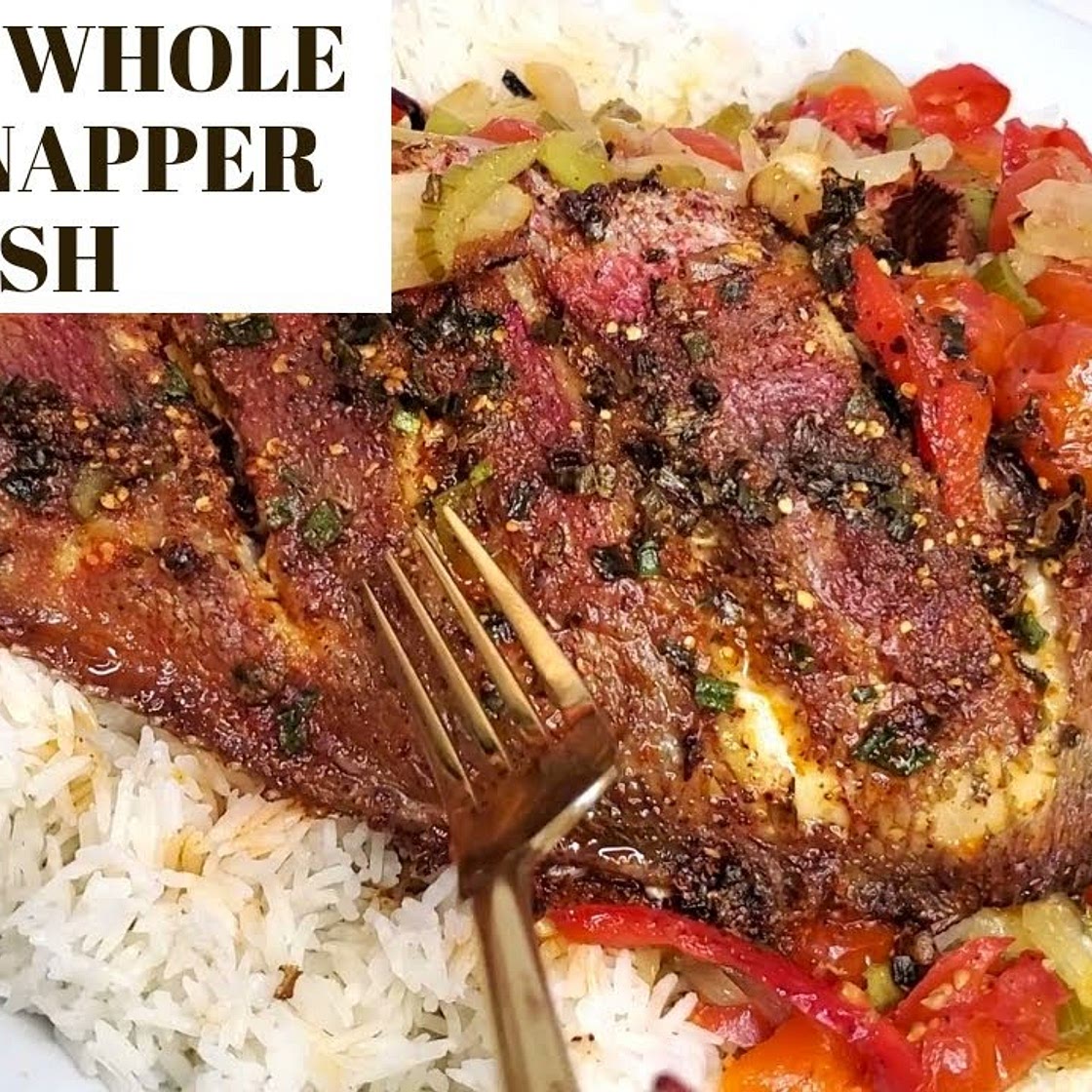 The Best Baked Whole Red Snapper Fish