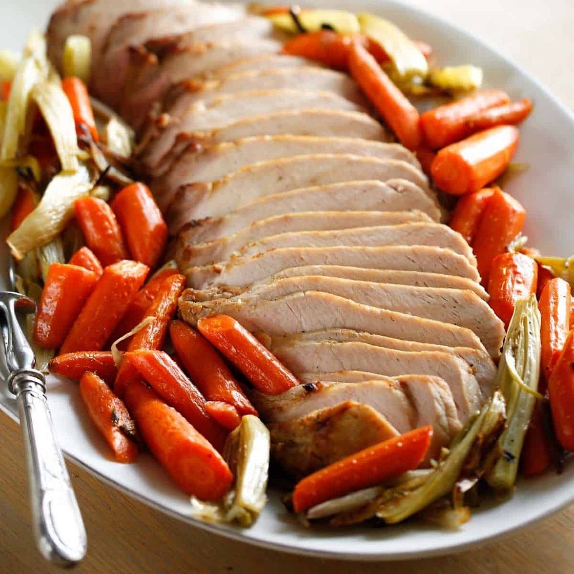 Pork Tenderloin with Sweet Soy-Ginger Glaze