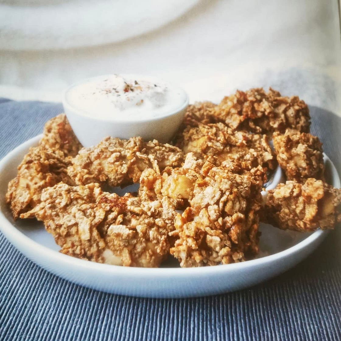 Chicken Nuggets mit Quark-Dip