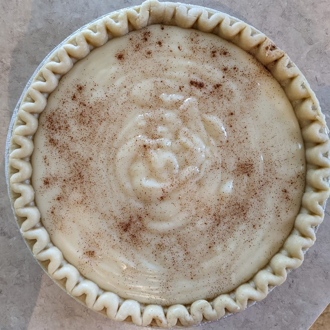 Amish Sugar Cream Pie
