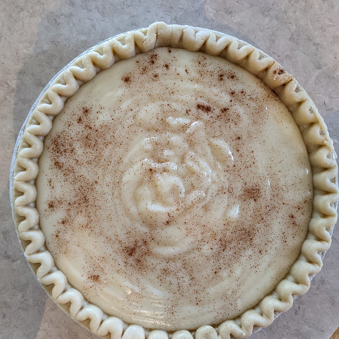 Amish Sugar Cream Pie