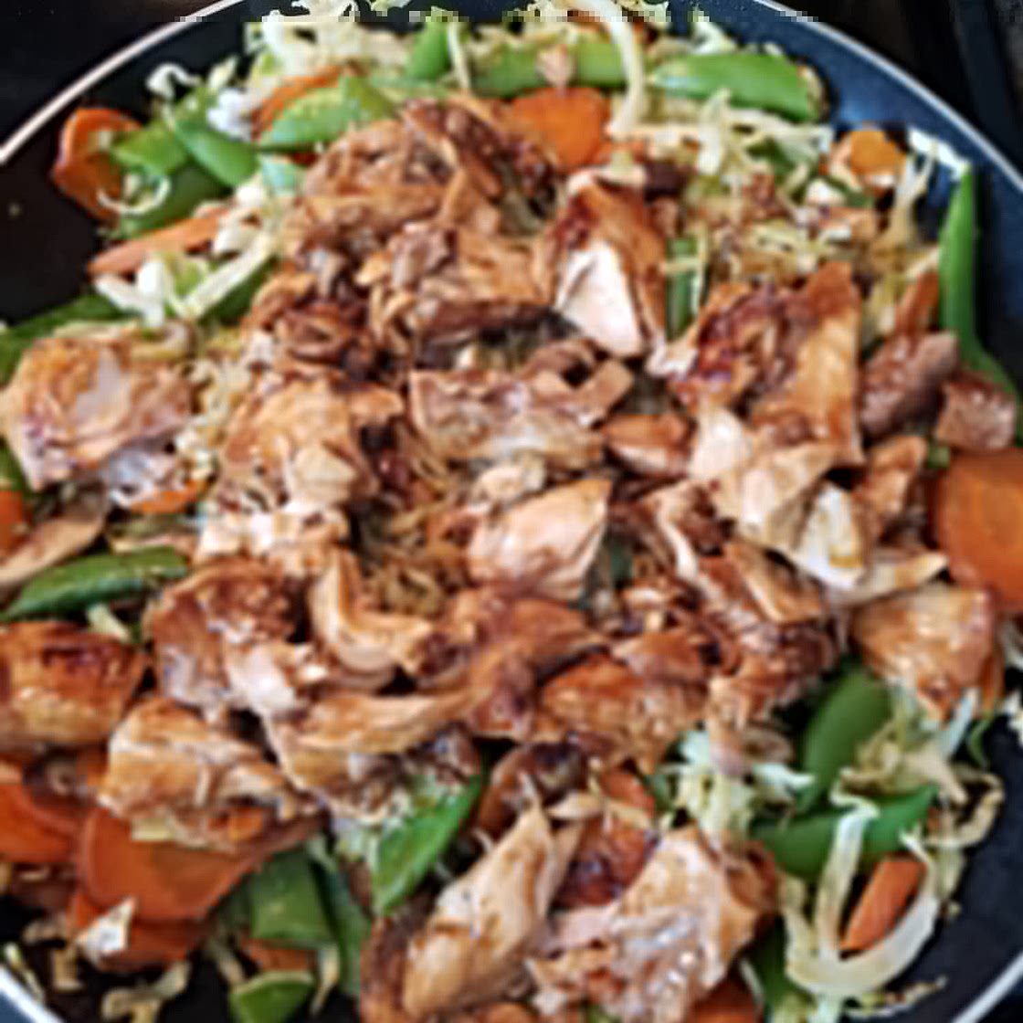 Teriyaki Salmon Stir Fry
