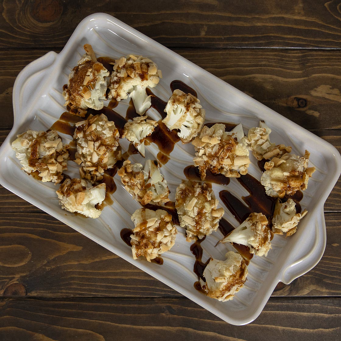 Low Protein Breaded Cauliflower