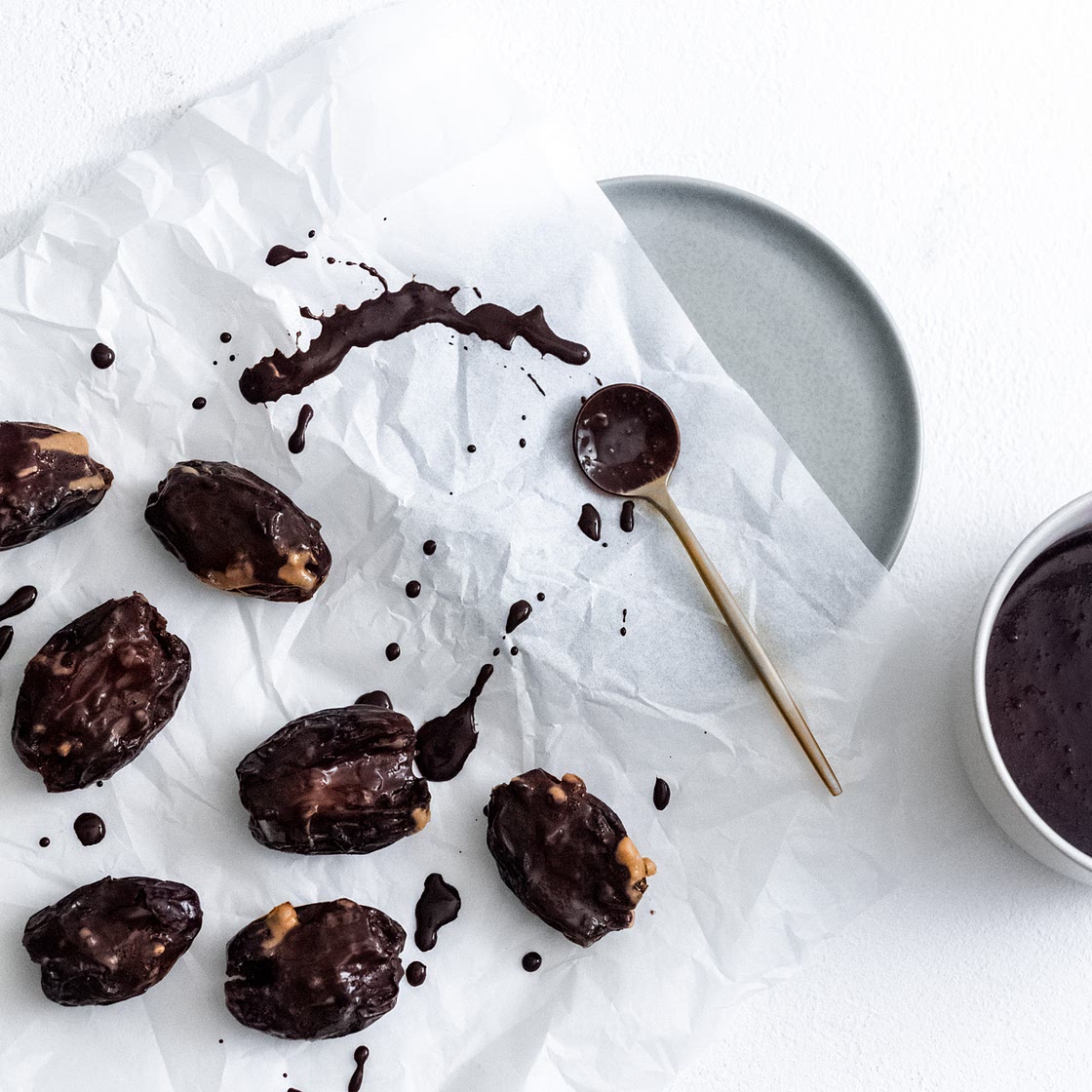 Peanut Butter Stuffed Dates