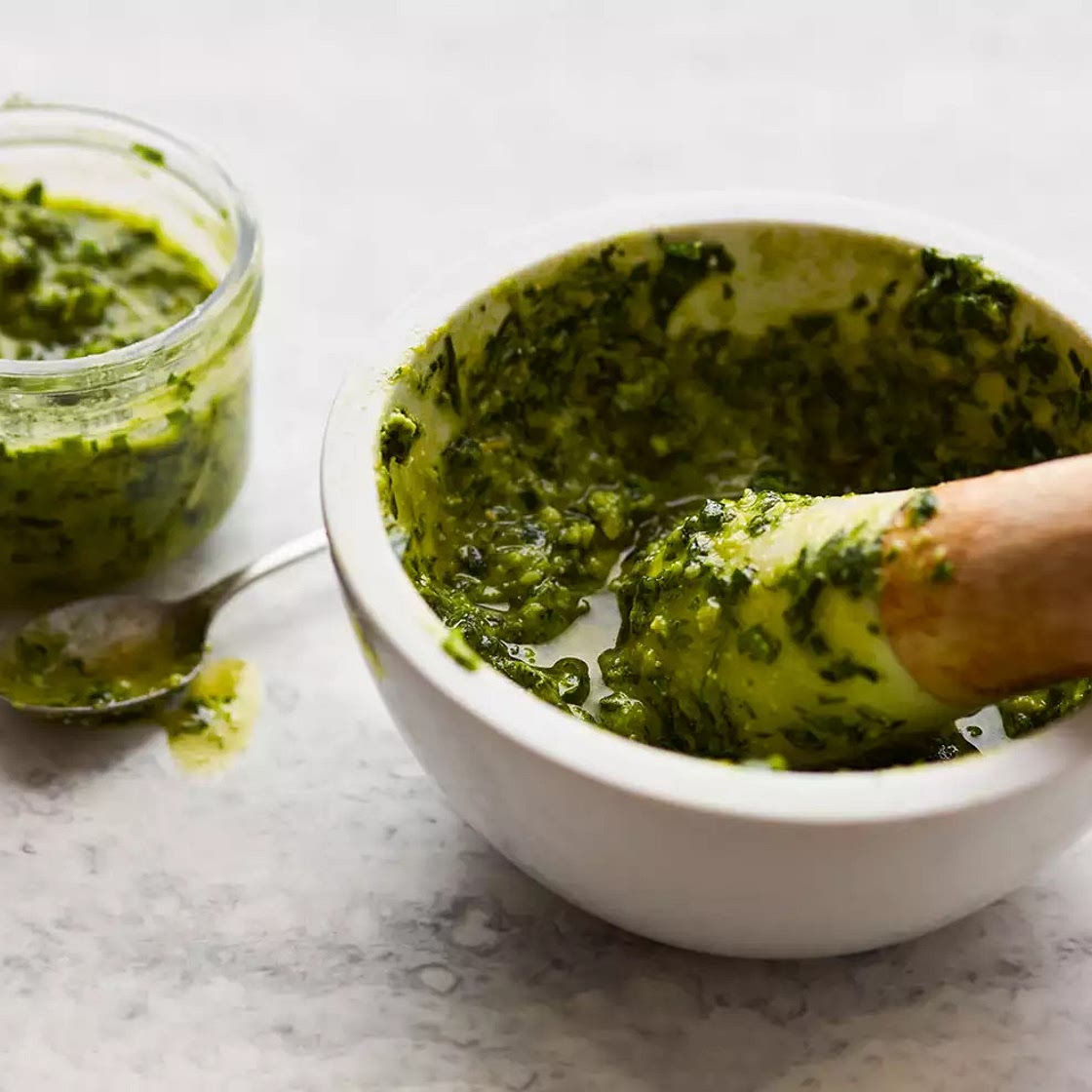 Rocket (arugula) pesto