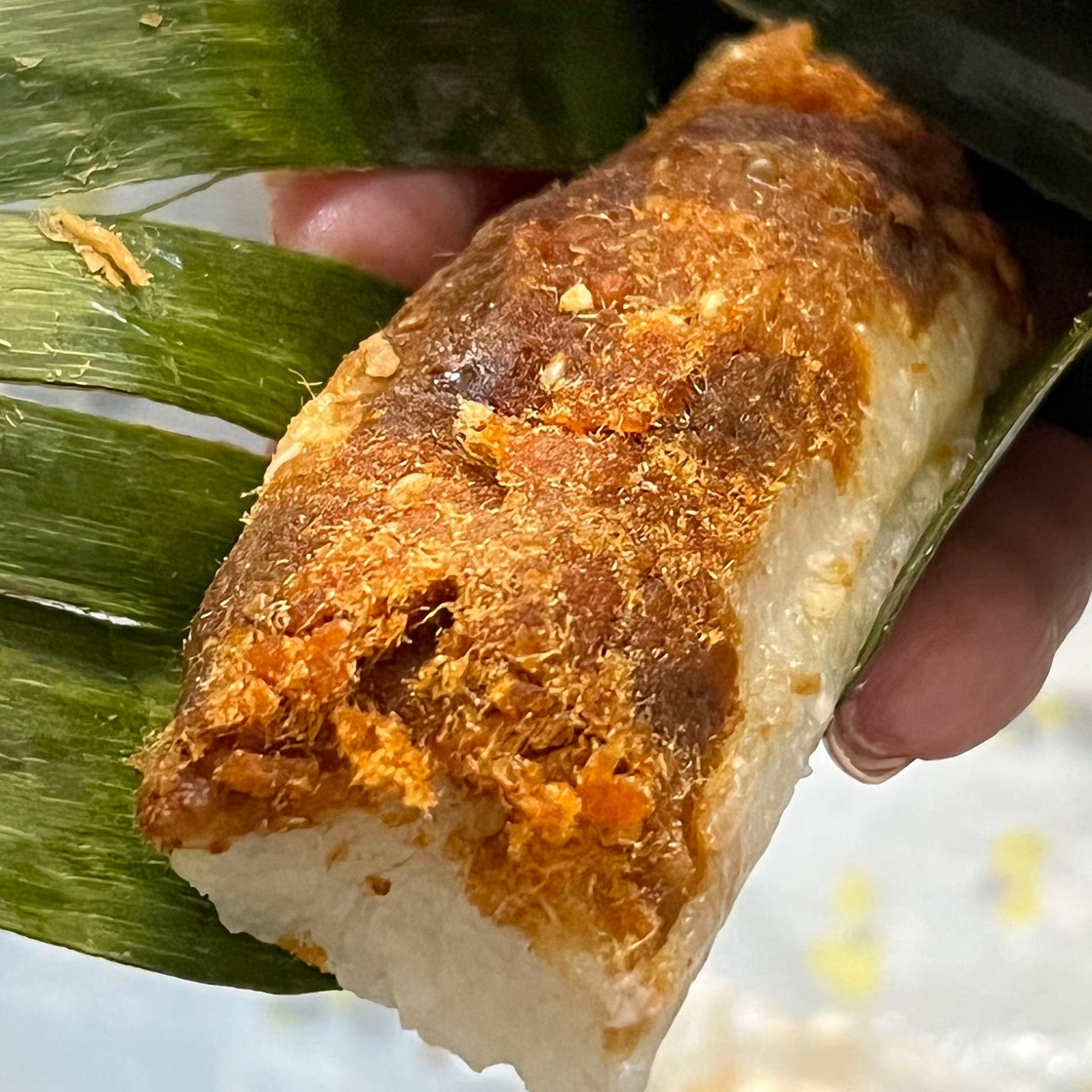 Easy sticky rice rolls (Pulut Panggang hack)