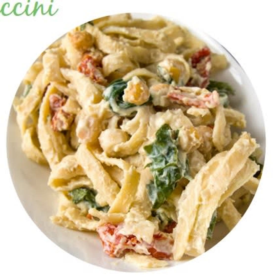 cauliflower alfredo fettuccini