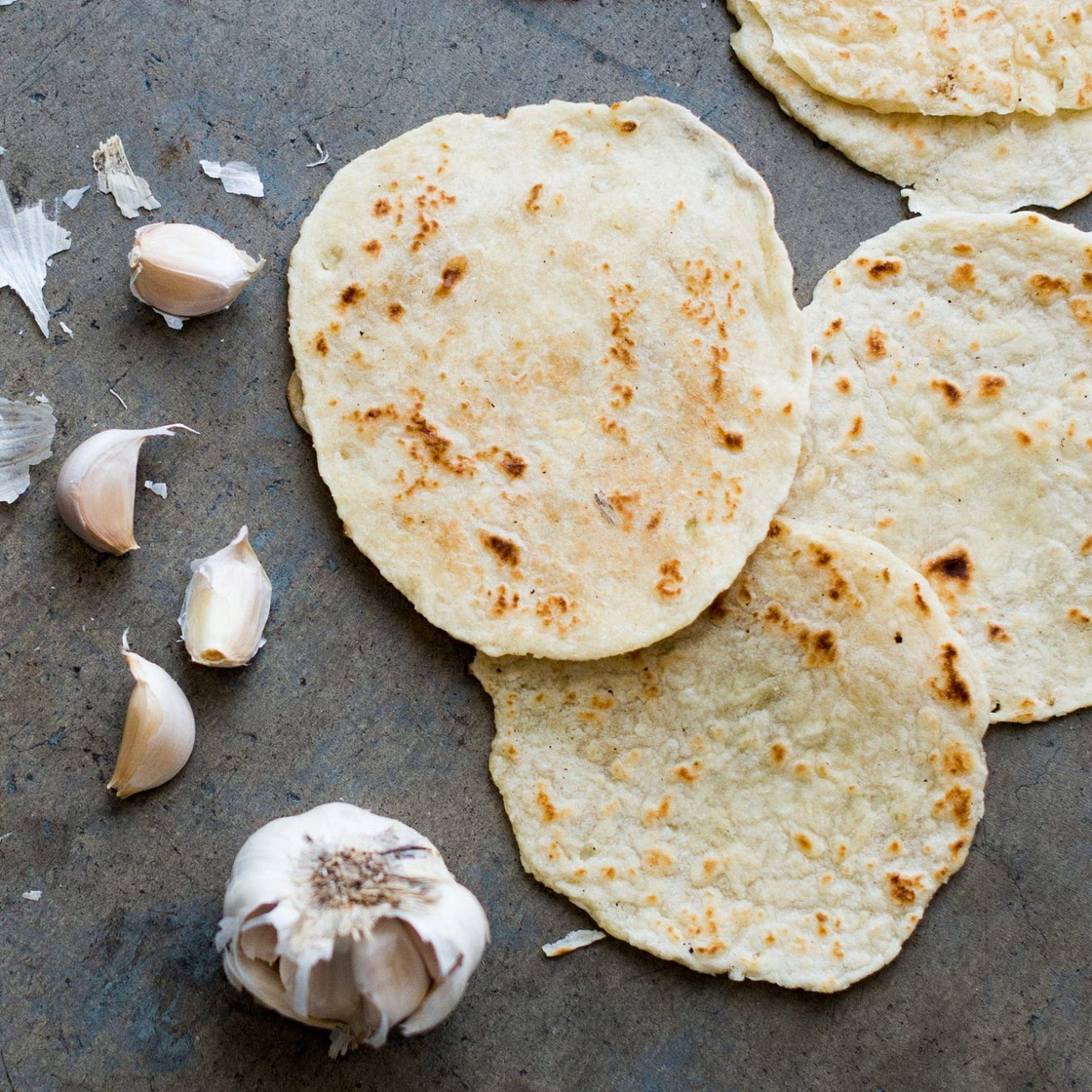 Garlic Tortillas (Fallon's Table)