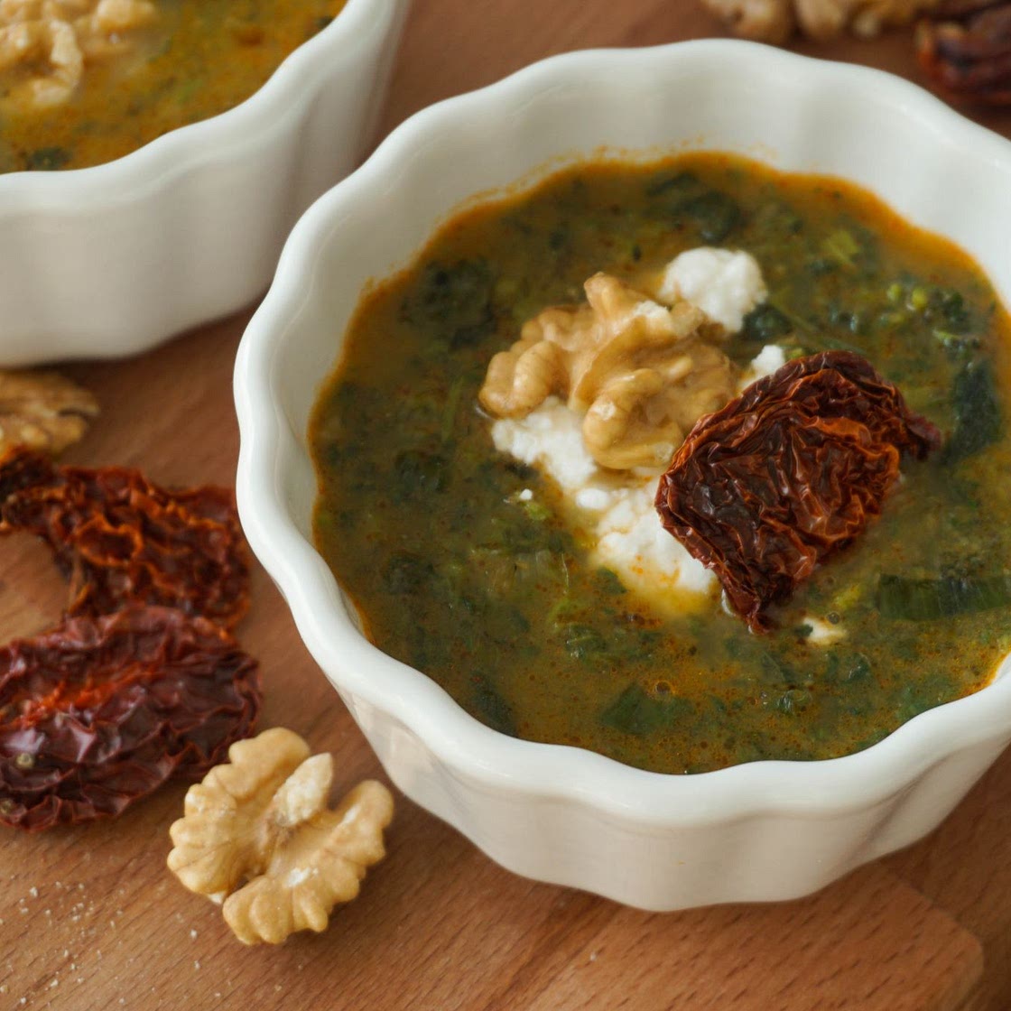 Creamy Nettle Soup Recipe (with Feta Cheese)