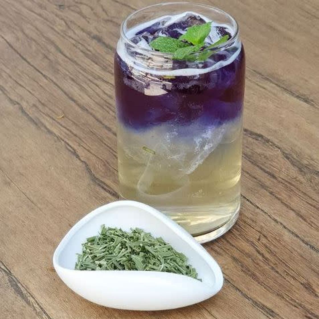 Coco Lemon Blue Ice Tea