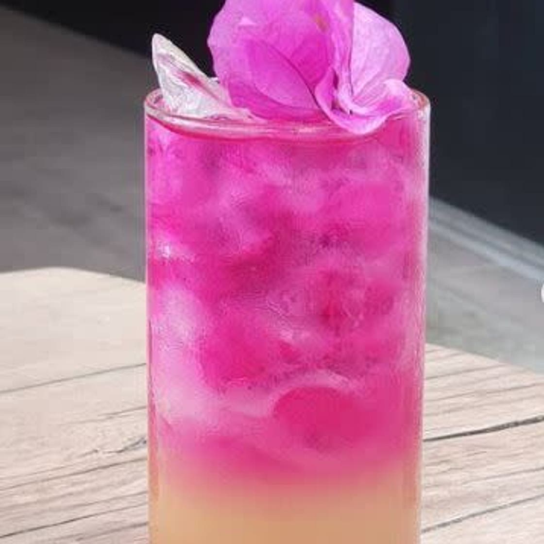 Té helado de Limón con Bugambilia