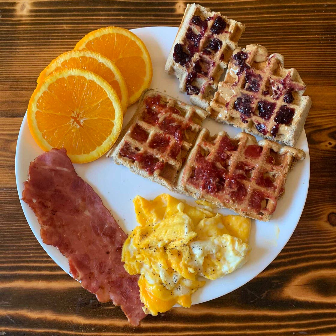 Waffle platter 