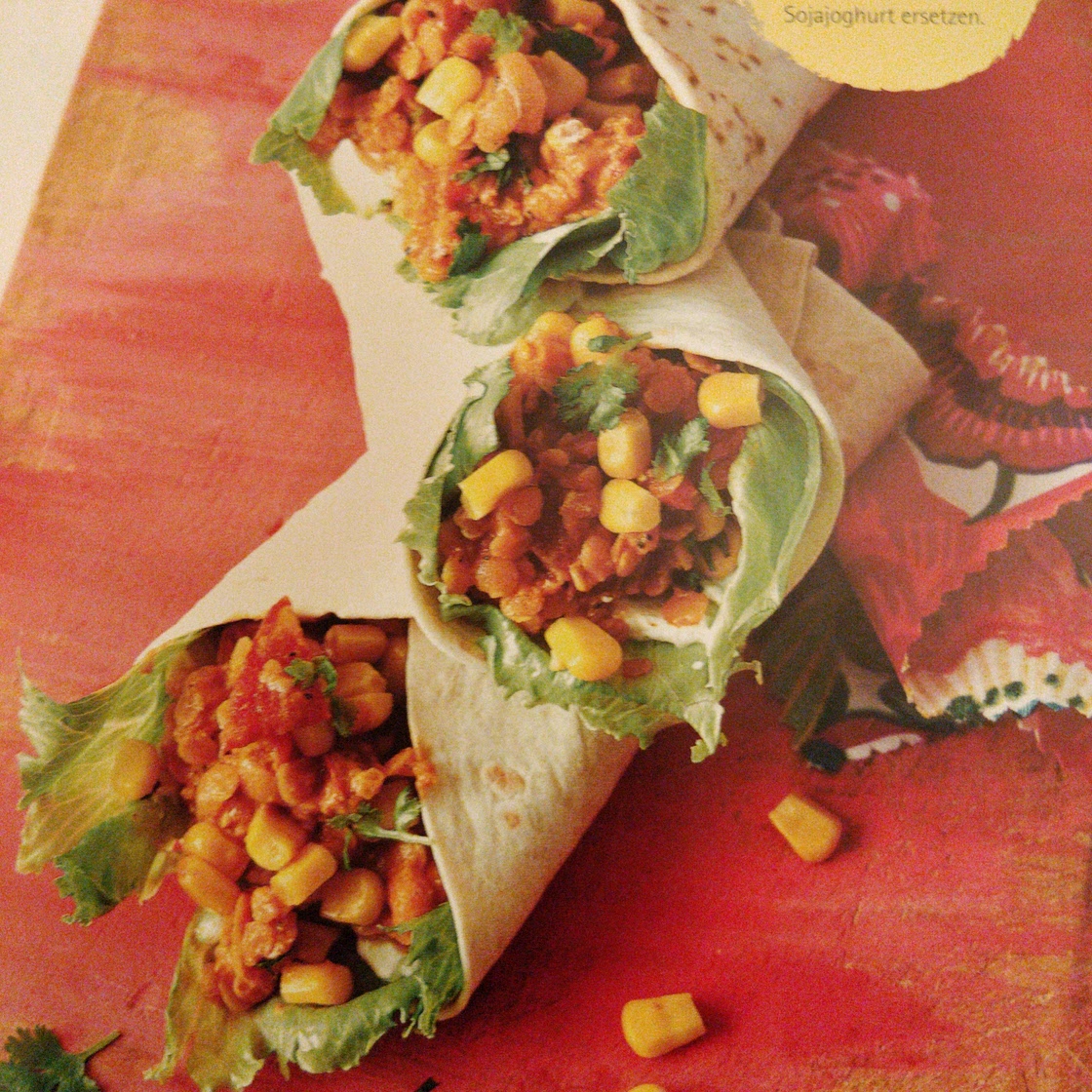 Linsen Dal Burritos