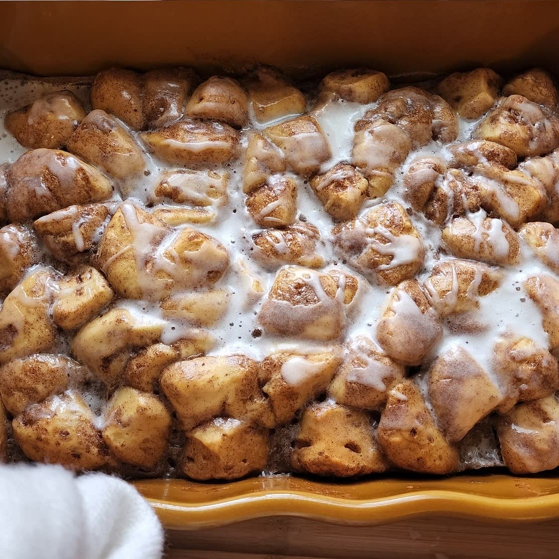 Easy Cinnamon Roll Casserole