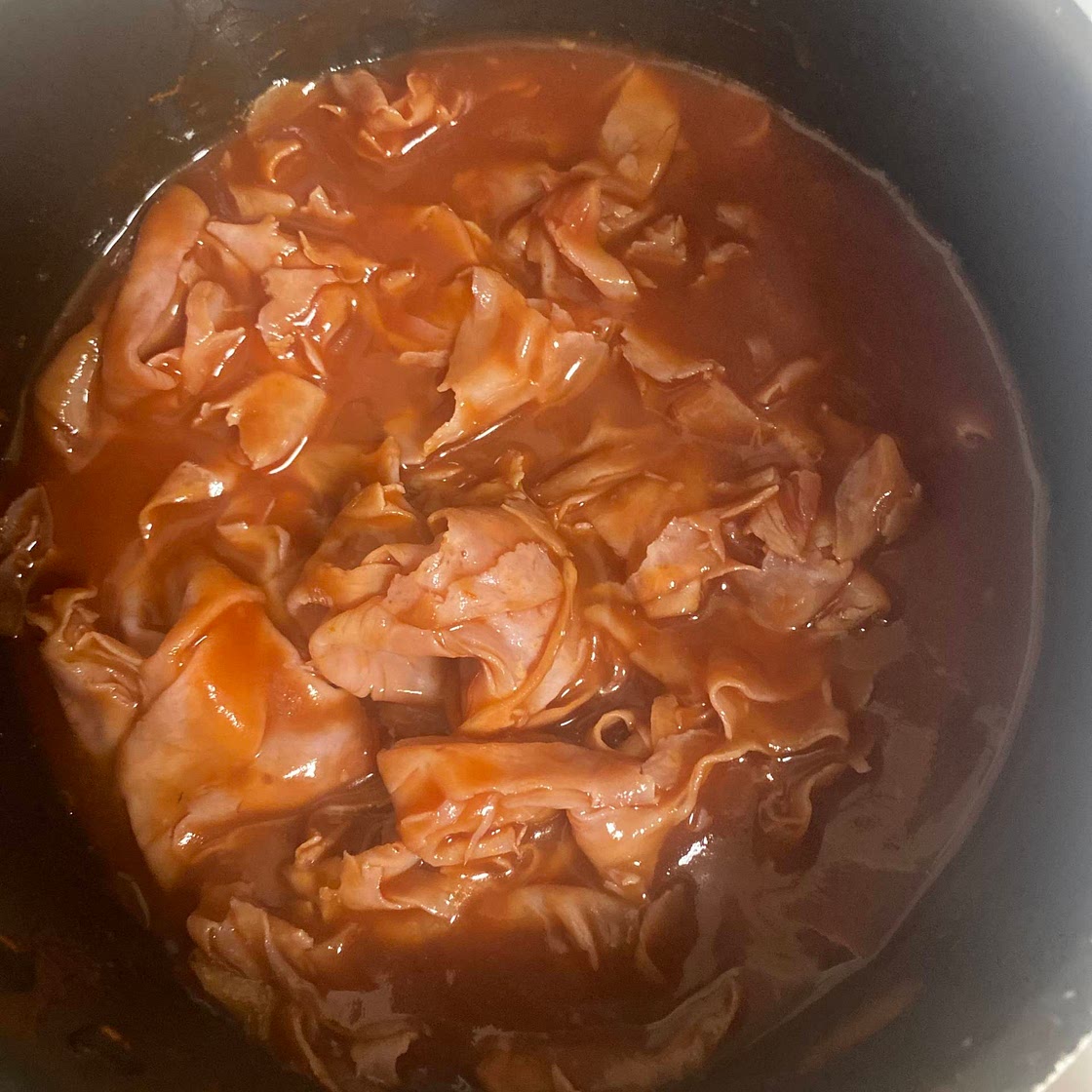 BBQ Chipped Ham Sandwiches