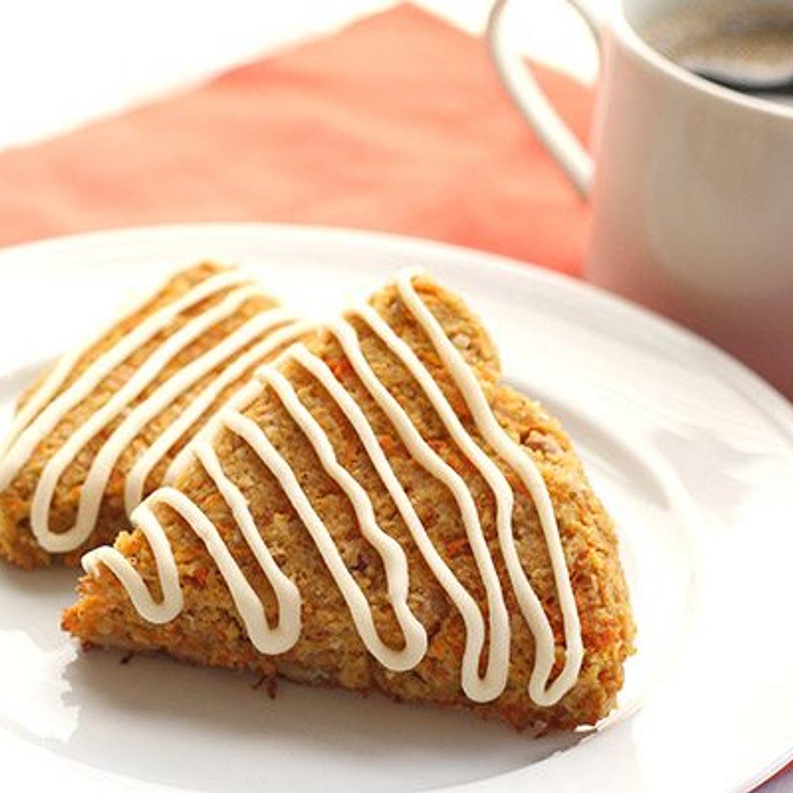 Keto Carrot Cake Scones