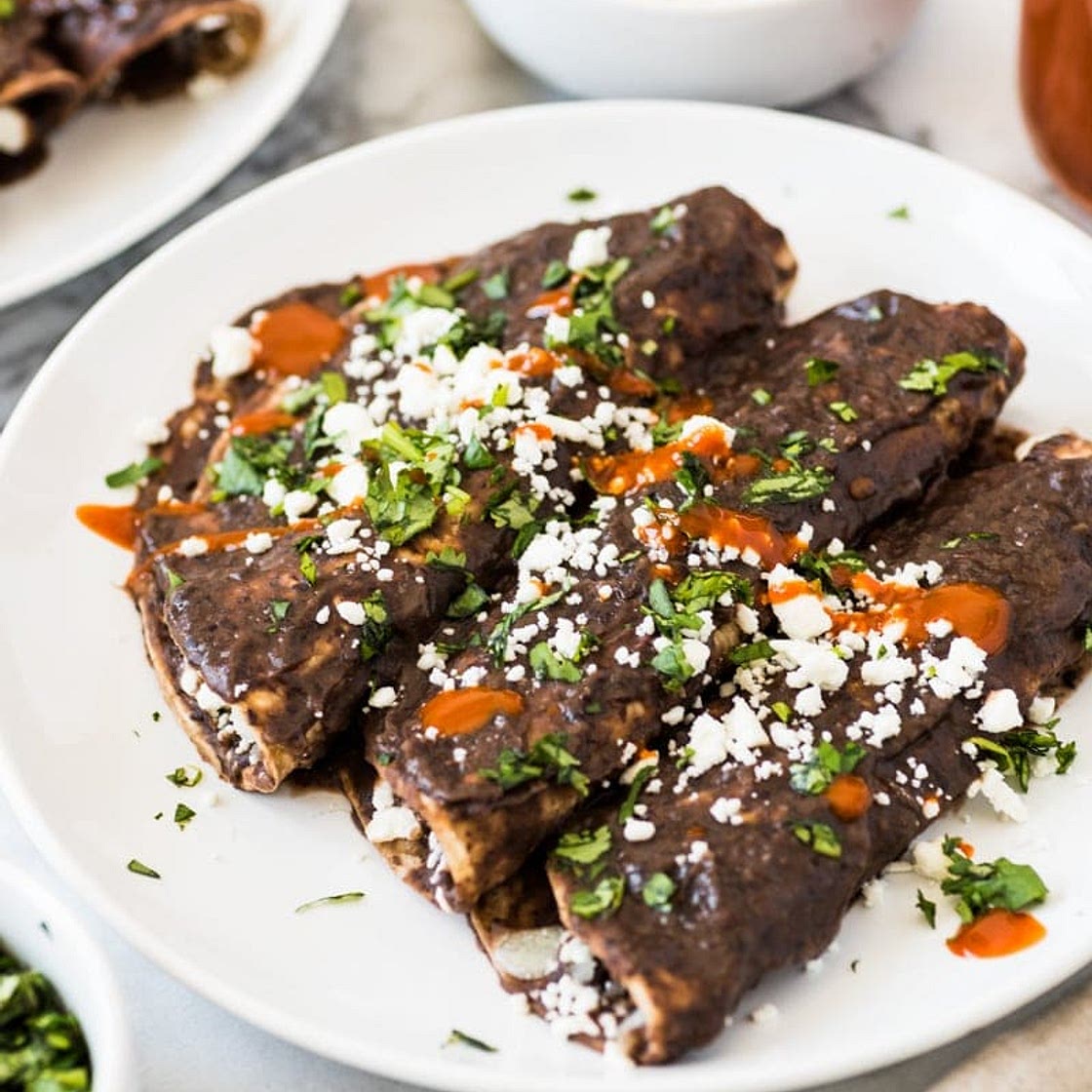 Enfrijoladas Recipe
