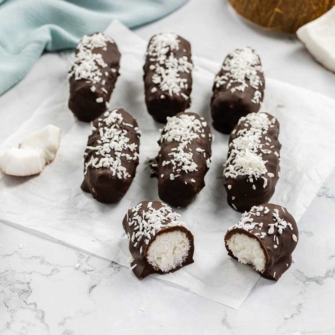 Vegan Mint Bounty Bars