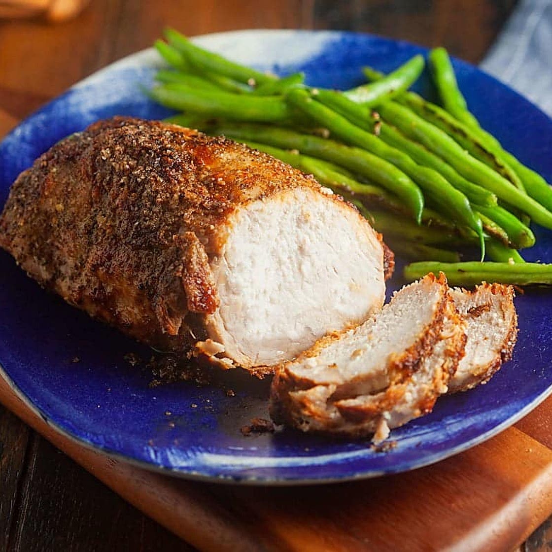Air Fryer Pork Loin