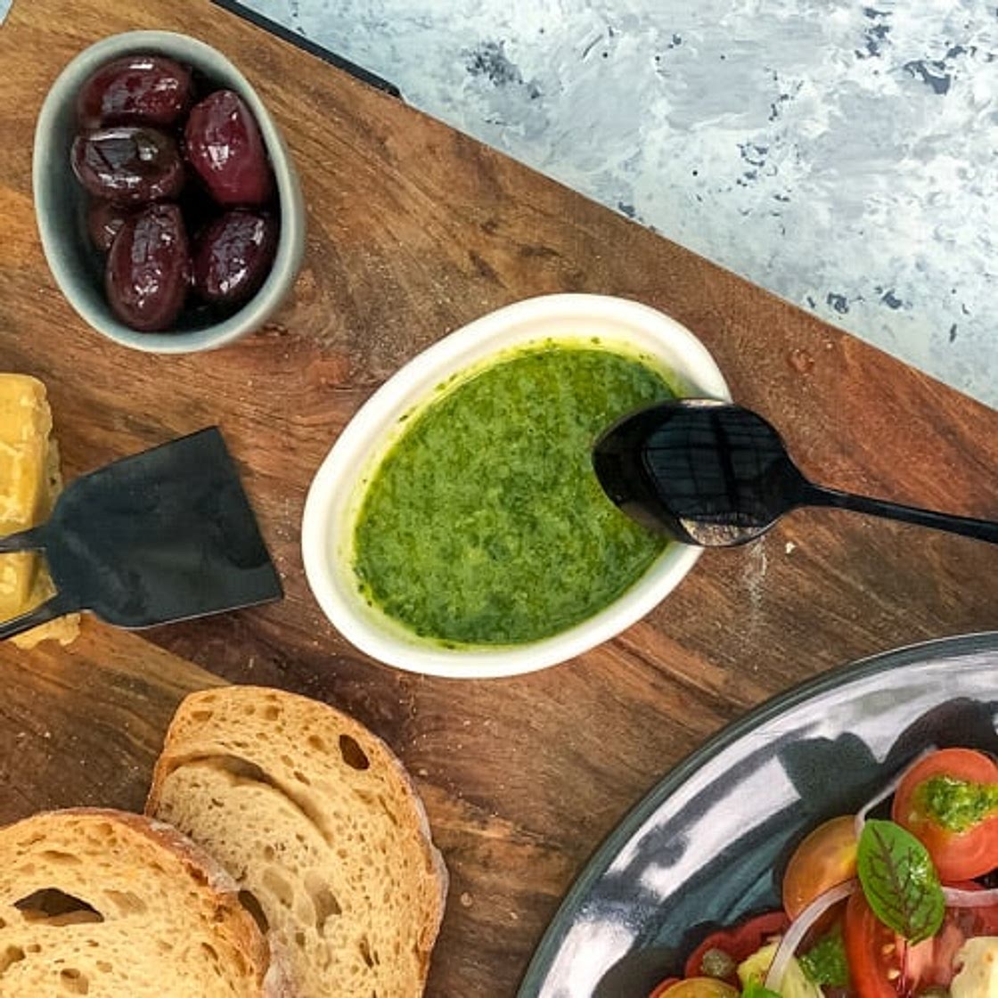 Basil and Mint Dressing