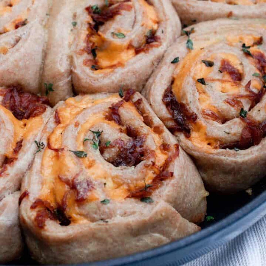 Sourdough Herb And Cheese Rolls