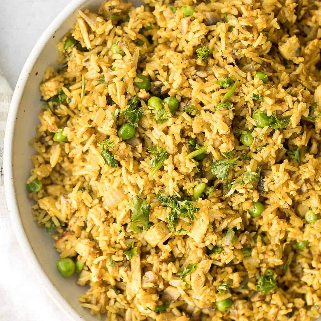 Curry Chicken Fried Rice