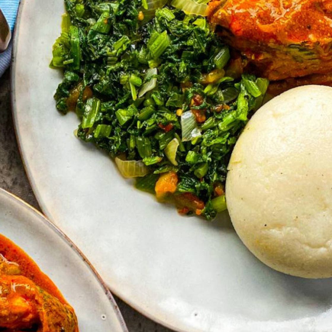 Zambian Fish Curry with Nshima