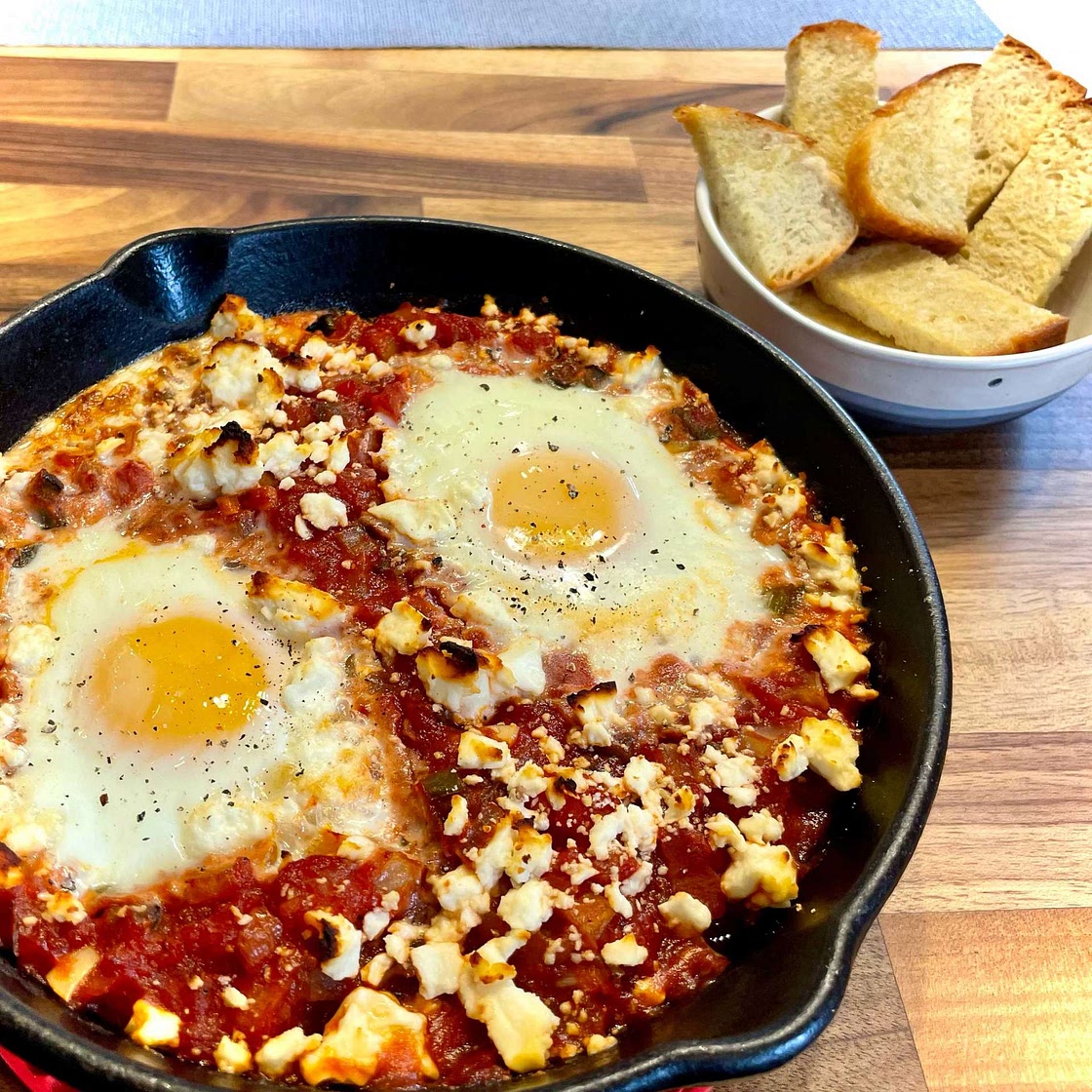 Shakshuka with Feta