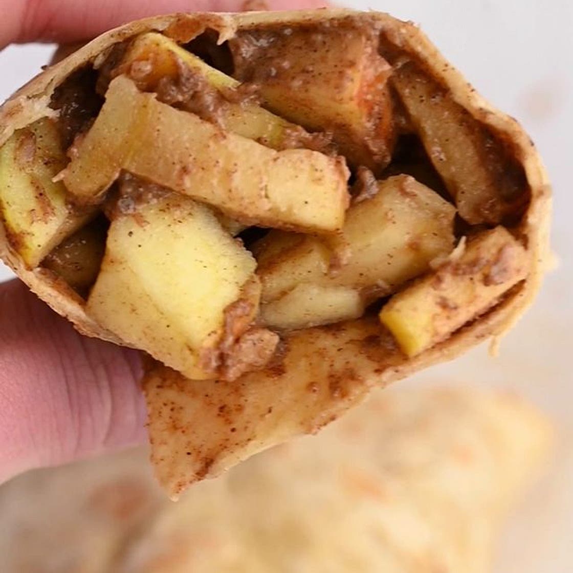 apple strudel wrap